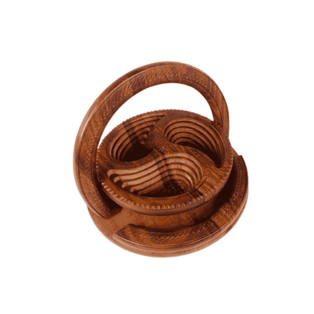 Cesto di frutta in legno-20 cm